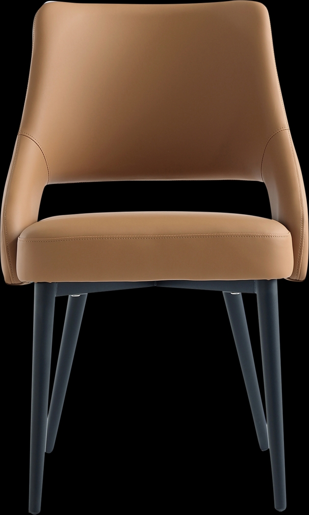Owlwell Brown Dining Chair - Thumbnail - Image 1