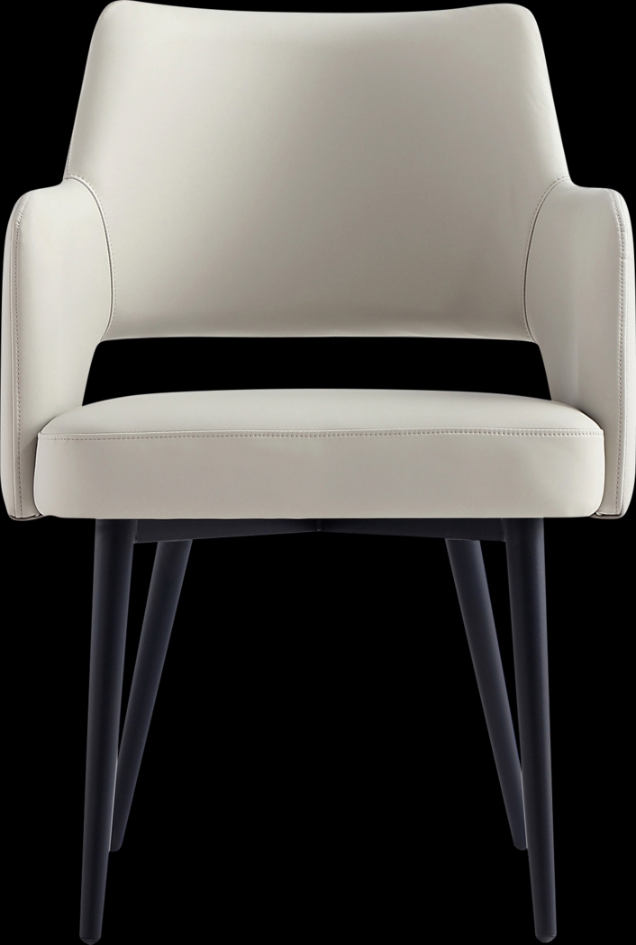 Owlwell Gray Arm Chair - Thumbnail - Image 1
