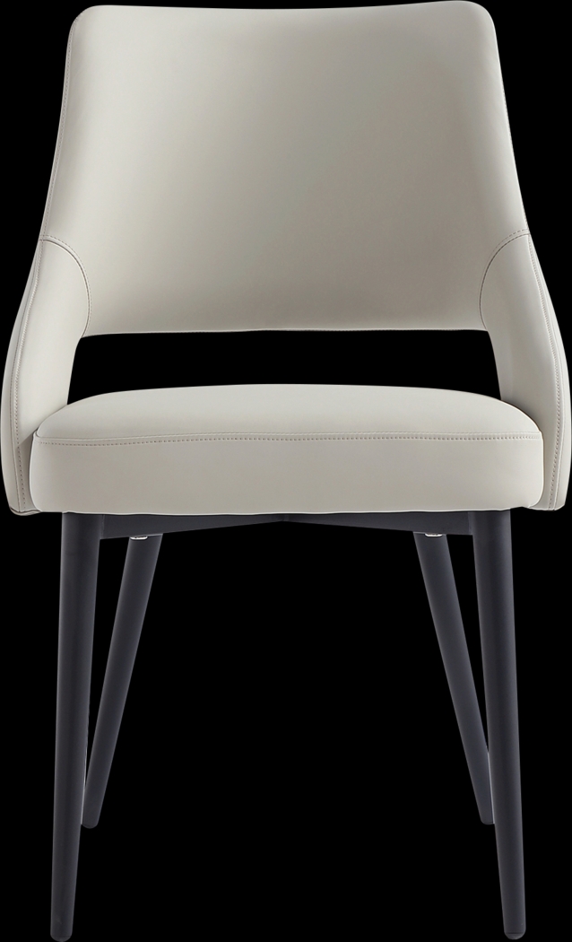 Owlwell Gray Dining Chair - Thumbnail - Image 1