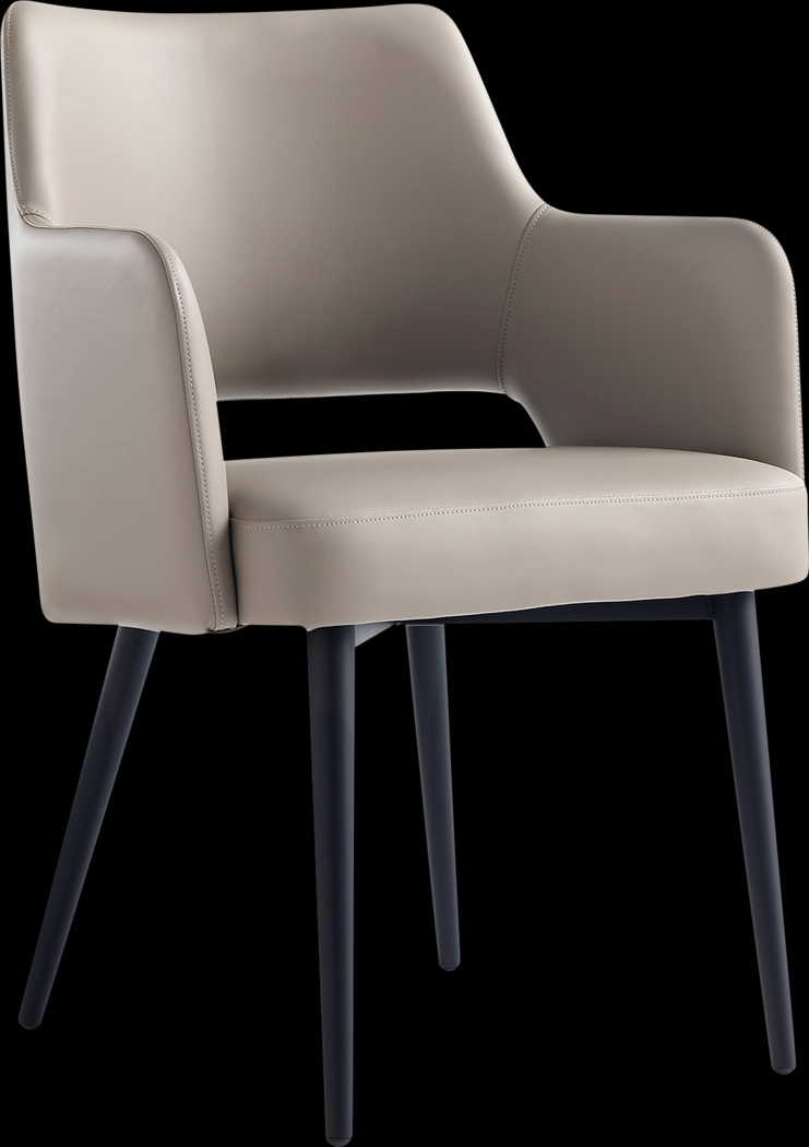 Owlwell Taupe Arm Chair - Thumbnail - Image 3