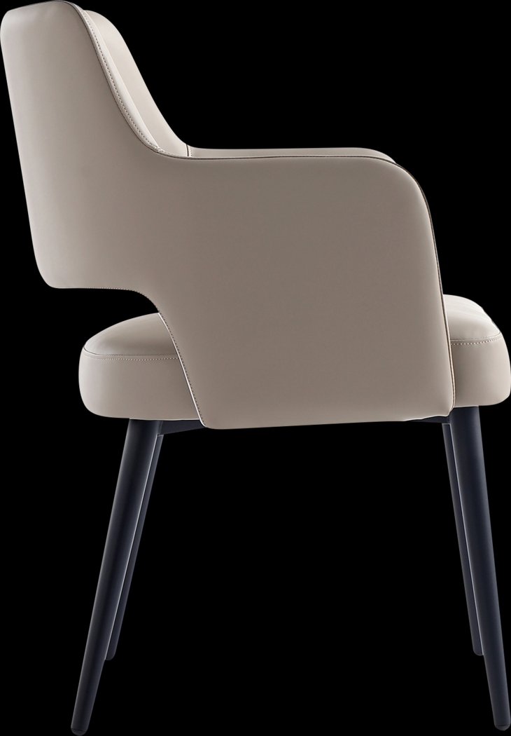 Owlwell Taupe Arm Chair - Thumbnail - Image 5