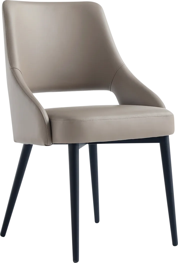 Owlwell Taupe Dining Chair - Thumbnail - Image 7