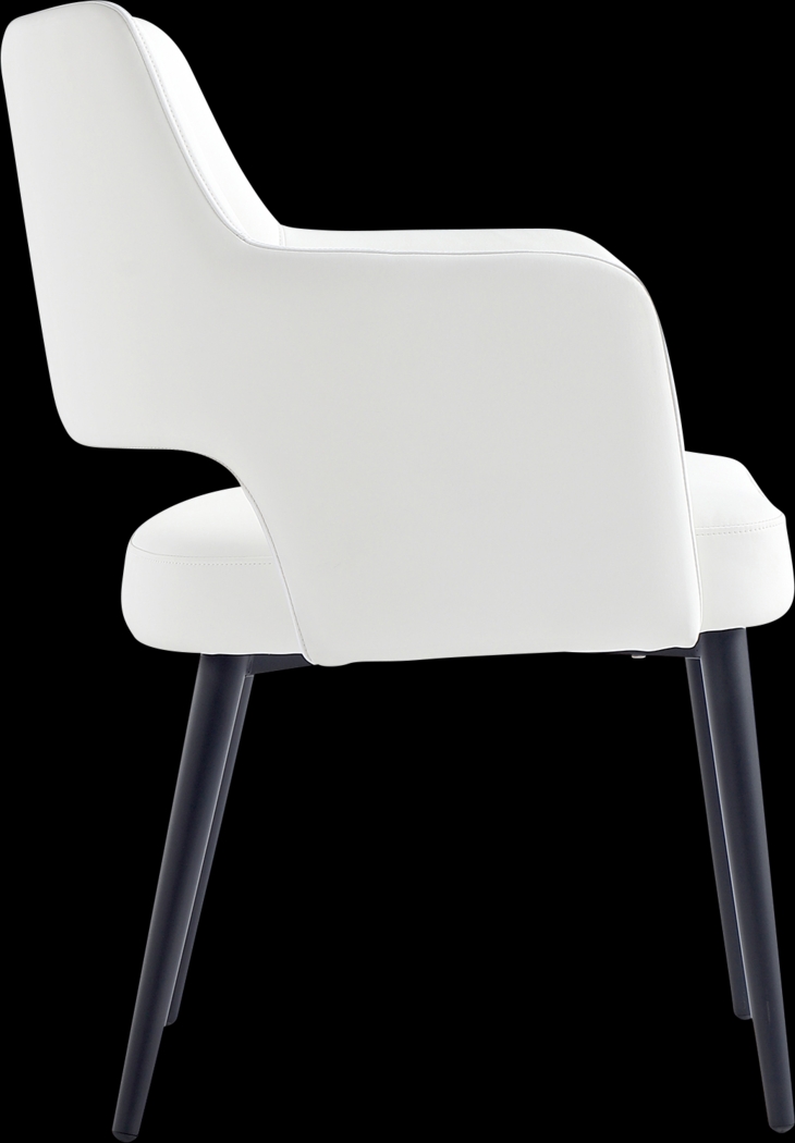Owlwell White Arm Chair - Thumbnail - Image 8