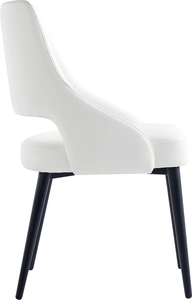 Owlwell White Dining Chair - Thumbnail - Image 7
