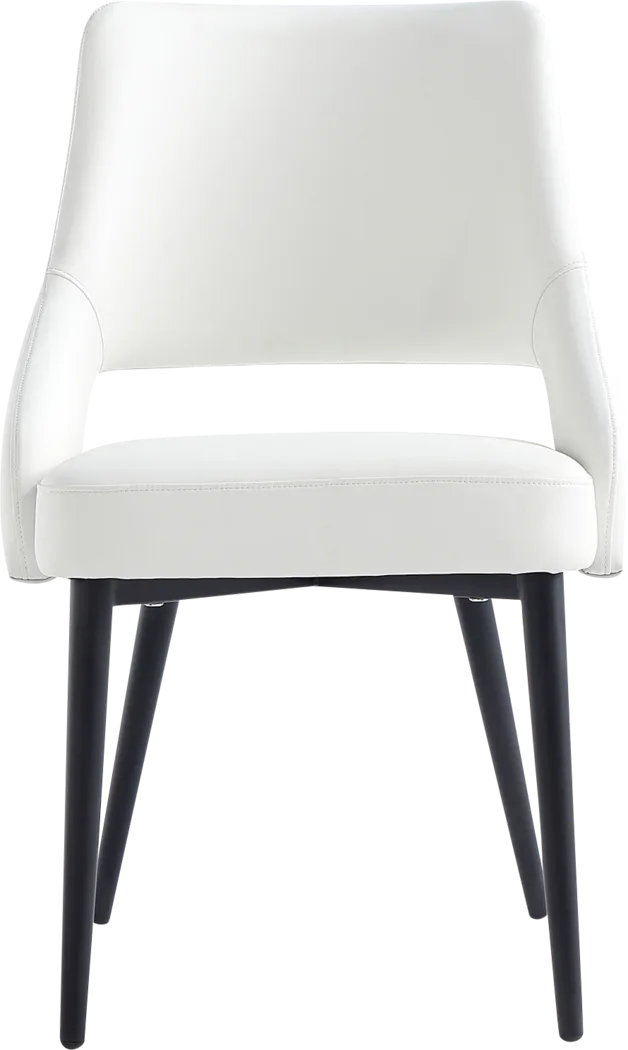Owlwell White Dining Chair - Thumbnail - Image 1