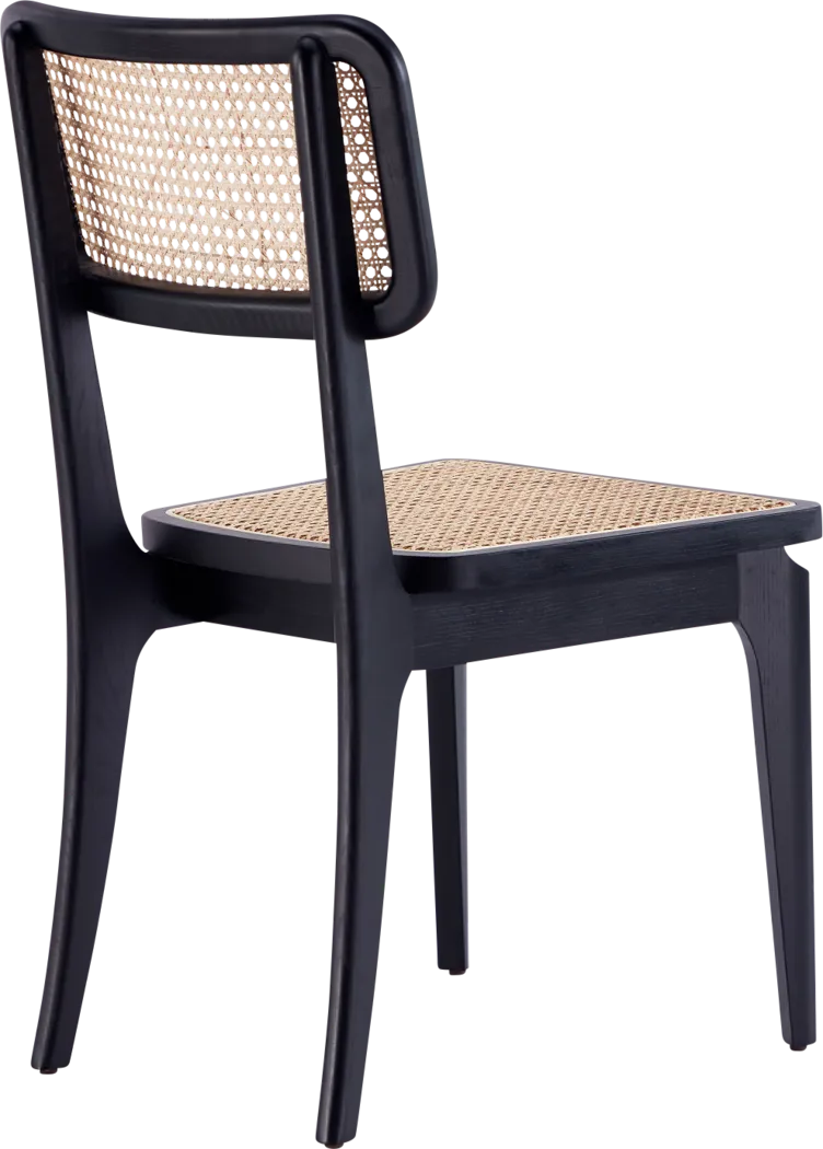 Owlworth Black Side Chair, Set of 2 - Thumbnail - Image 9