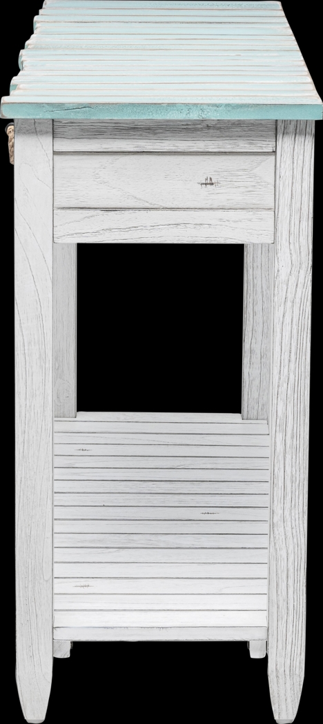 Owoth Blue Console Table - Thumbnail - Image 5