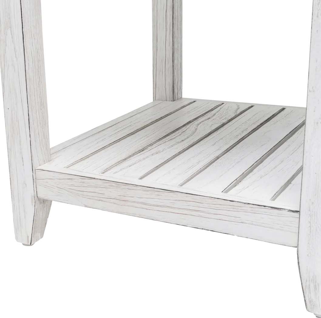 Owoth Blue/White Large End Table - Thumbnail - Image 13