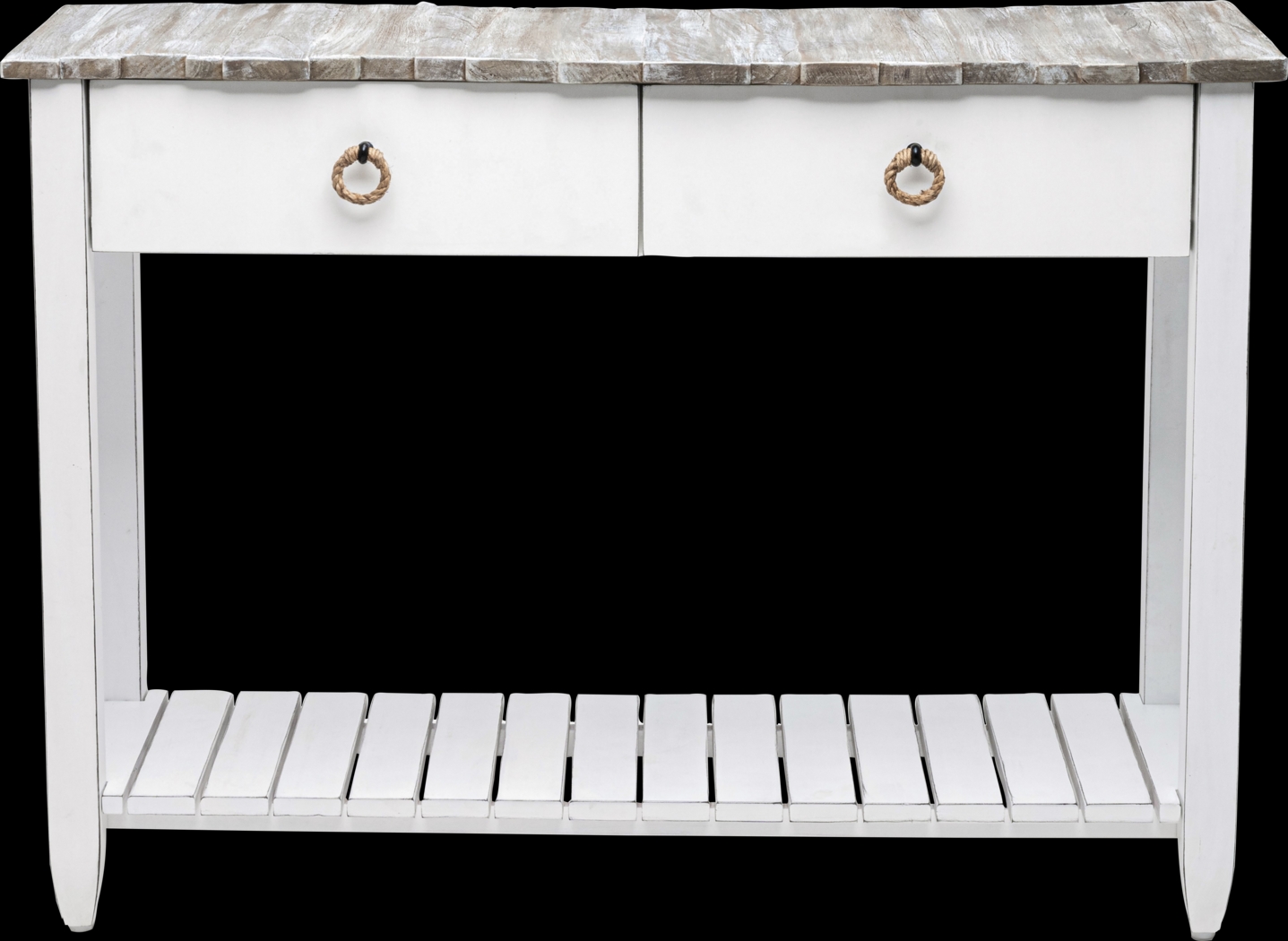 Owoth Gray Console Table - Thumbnail - Image 3