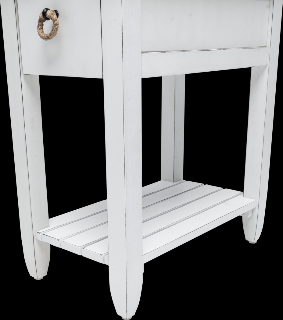 Owoth Gray/White Small Chairside Table - Thumbnail - Image 12
