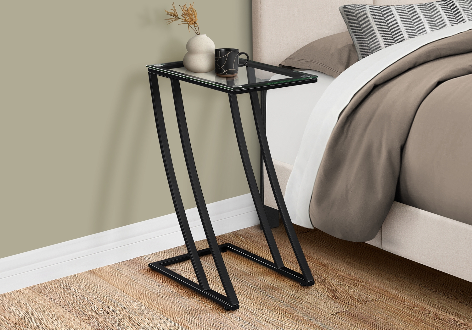 Oxaus Black End Table - Thumbnail - Image 3