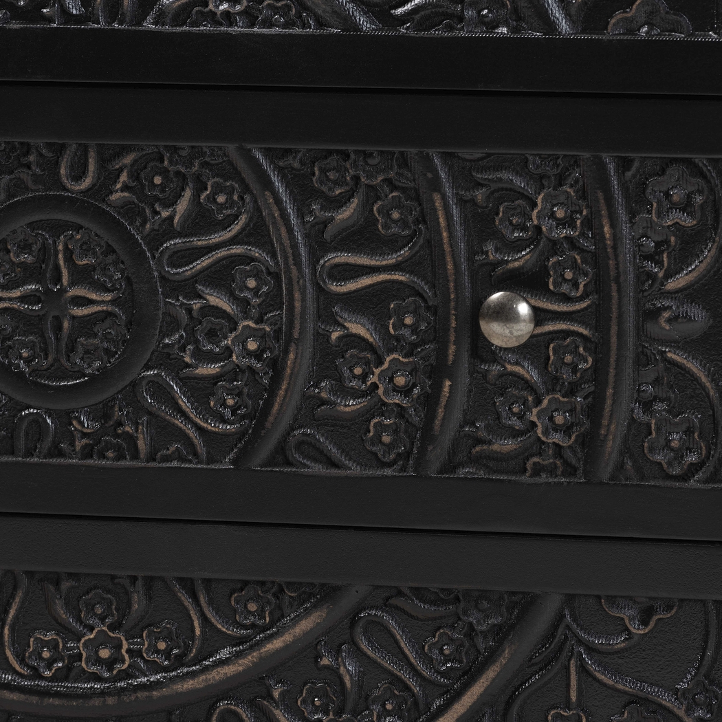 Oxenrider Black Accent Cabinet - Thumbnail - Image 7