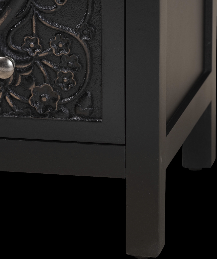 Oxenrider Black Accent Cabinet - Thumbnail - Image 8
