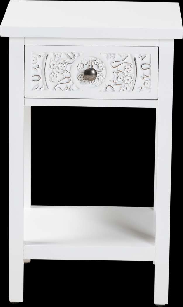 Oxenrider White End Table - Thumbnail - Image 5