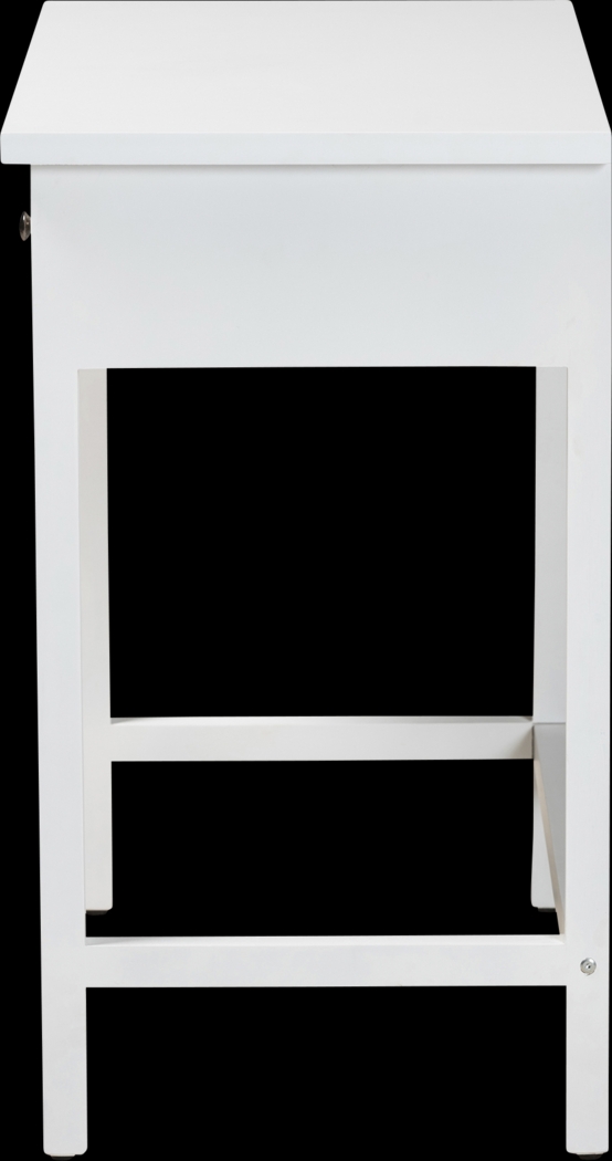 Oxenrider White Sofa Table - Thumbnail - Image 6