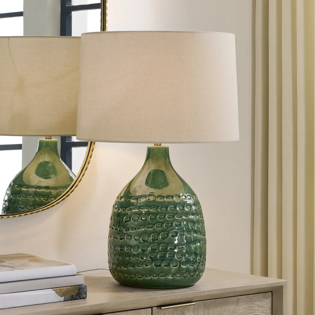 Oxmeda Green Lamp - Thumbnail - Image 3