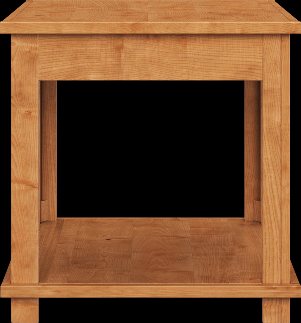 Oxtona Light Brown End Table - Thumbnail - Image 4