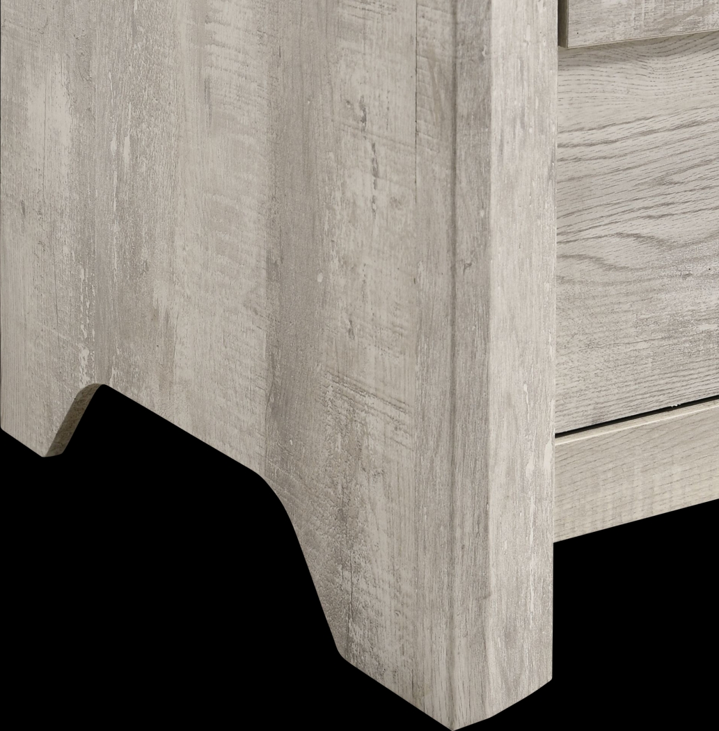 Oysterwares White Nightstand - Thumbnail - Image 7