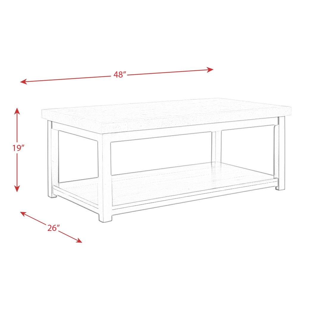 Ozmer Espresso Cocktail Table - Thumbnail - Image 7