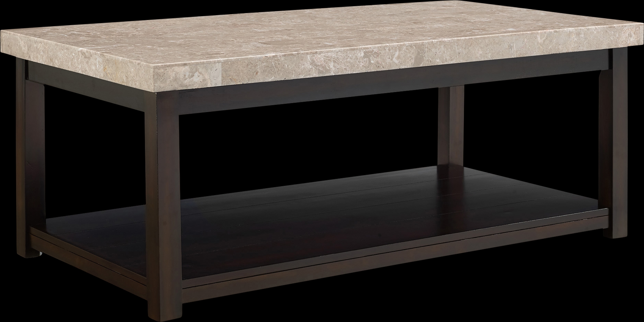 Ozmer Espresso Cocktail Table - Thumbnail - Image 1