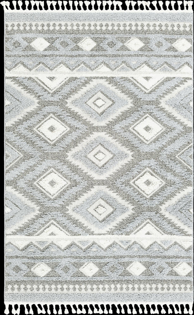 Paari Gray 7'10 x 10' Rug - Thumbnail - Image 1