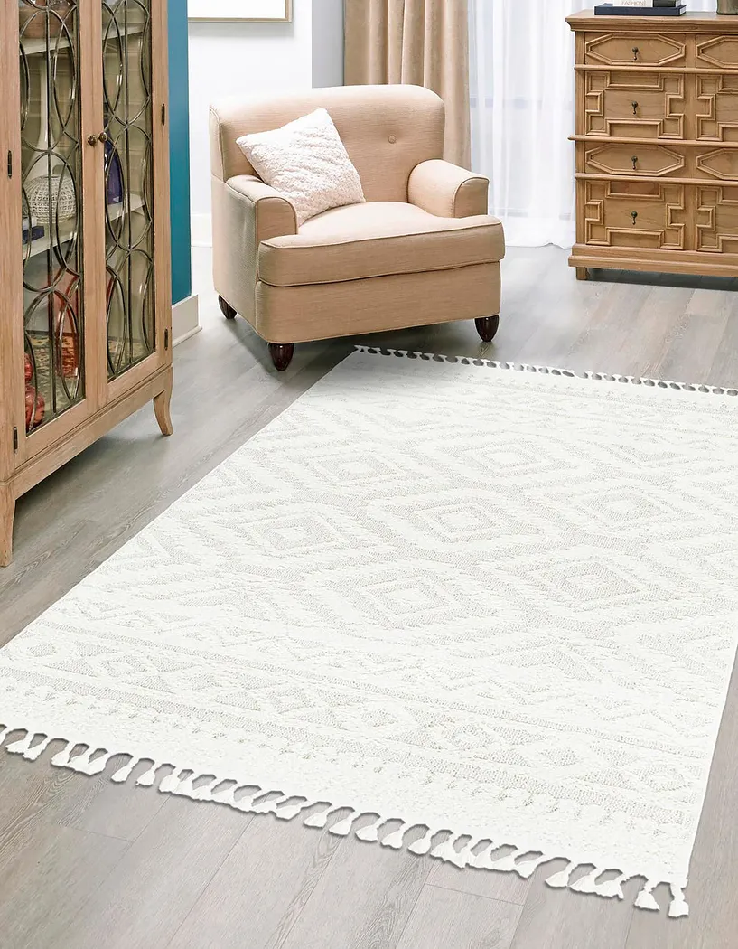 Paari Ivory 10' x 14'1 Rug - Thumbnail - Image 2
