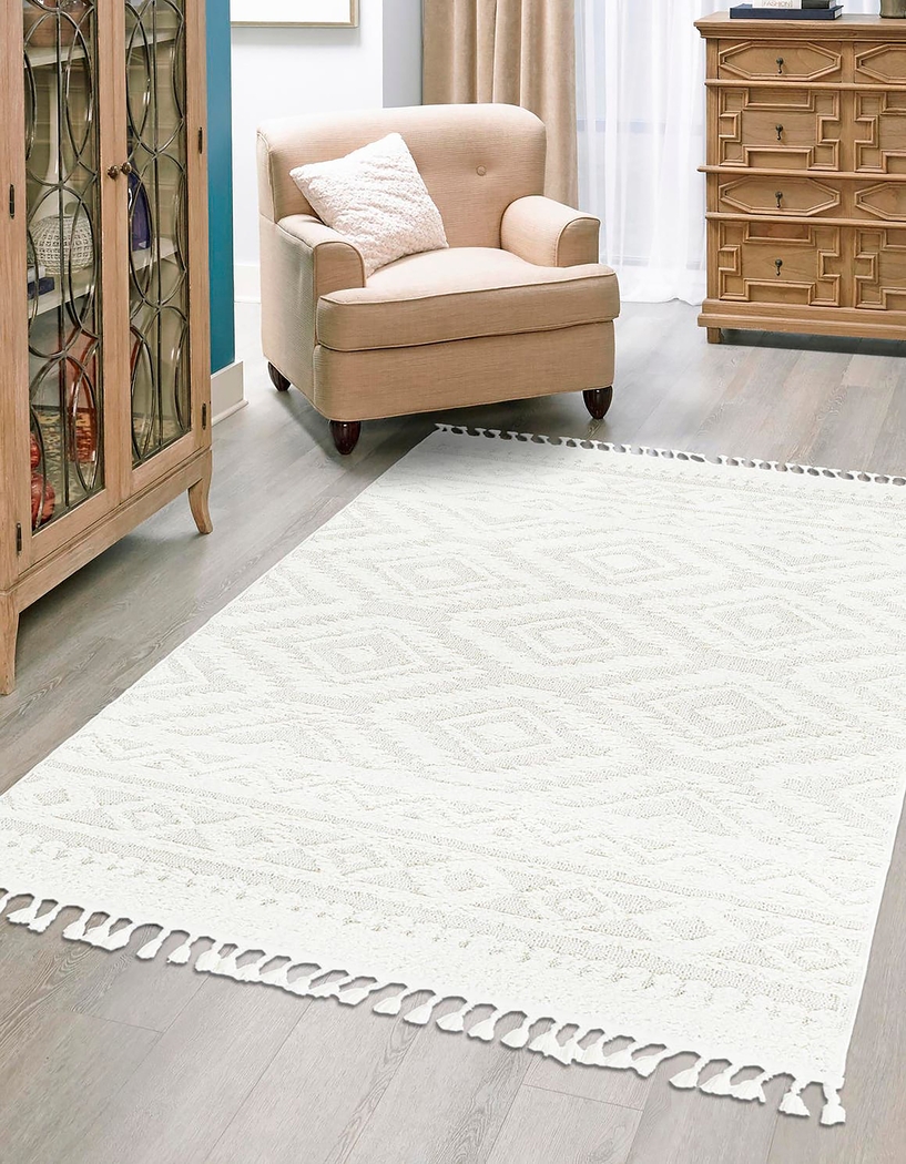 Paari Ivory 9' x 12'2 Rug - Thumbnail - Image 2