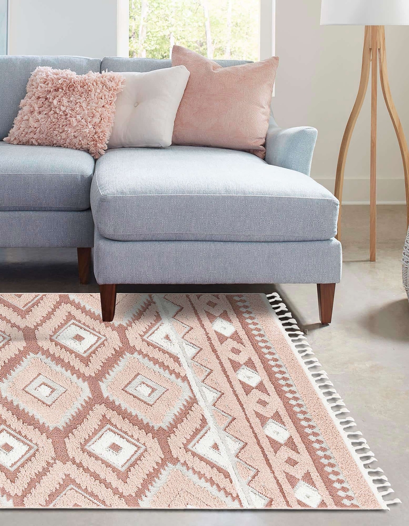 Paari Pink 5'3 x 8' Rug - Thumbnail - Image 3