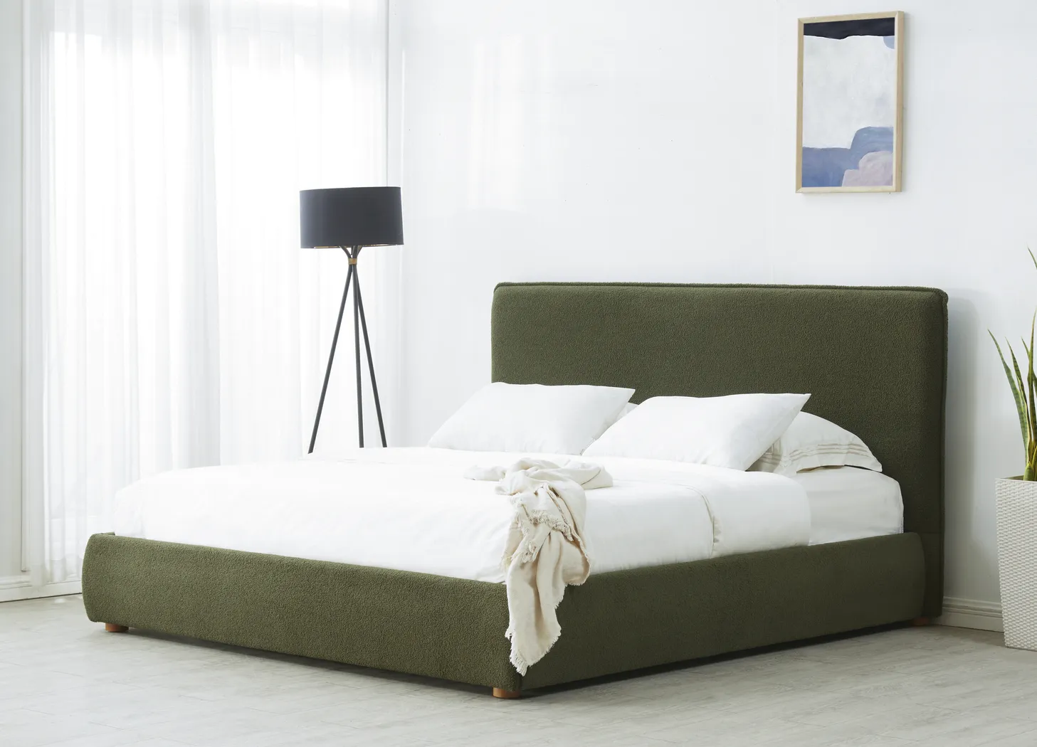 Pabben Green King Bed - Thumbnail - Image 3
