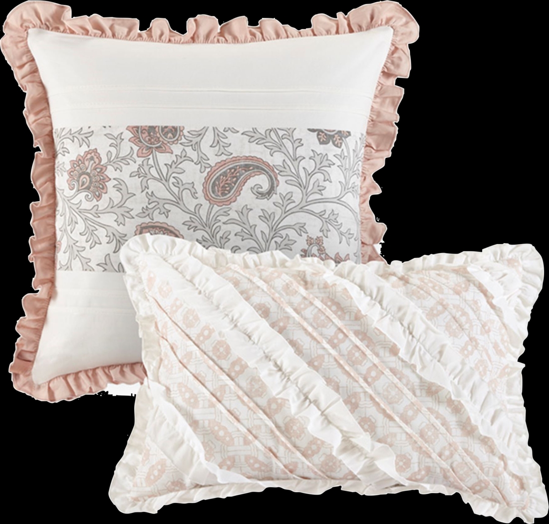 Pabl Blush 6 pc King/ Cal King Quilt Set - Thumbnail - Image 12