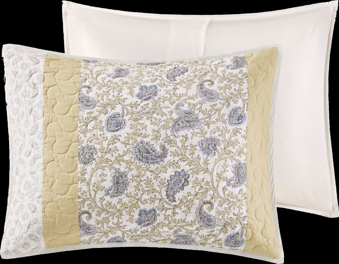 Pabl Yellow 6 pc King/Cal King Quilt Set - Thumbnail - Image 6