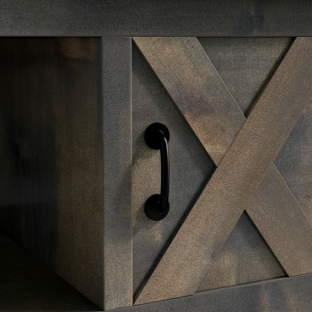 Wapegue Dark Brown Coffee Table - Thumbnail - Image 3