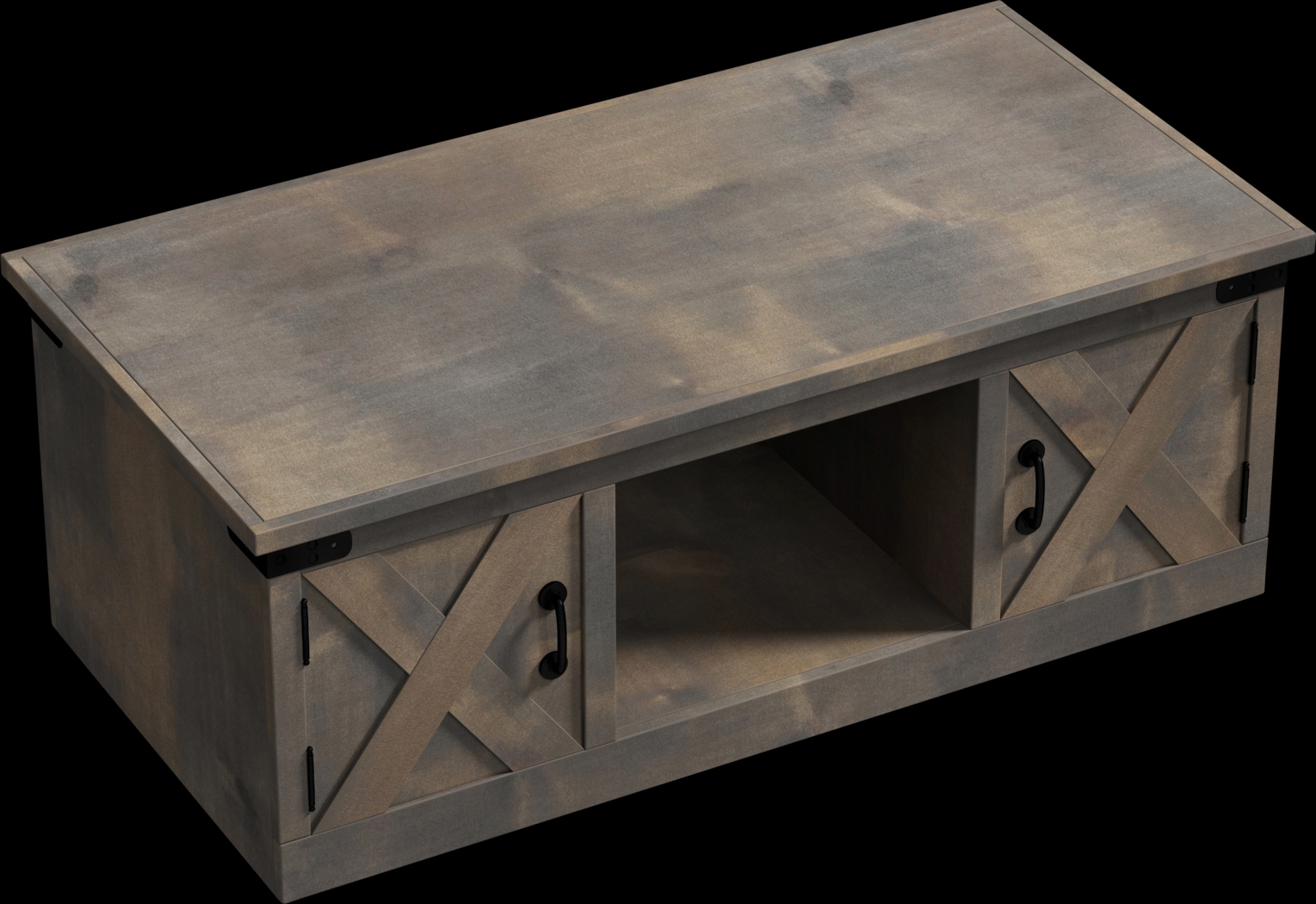 Wapegue Dark Brown Coffee Table - Thumbnail - Image 6
