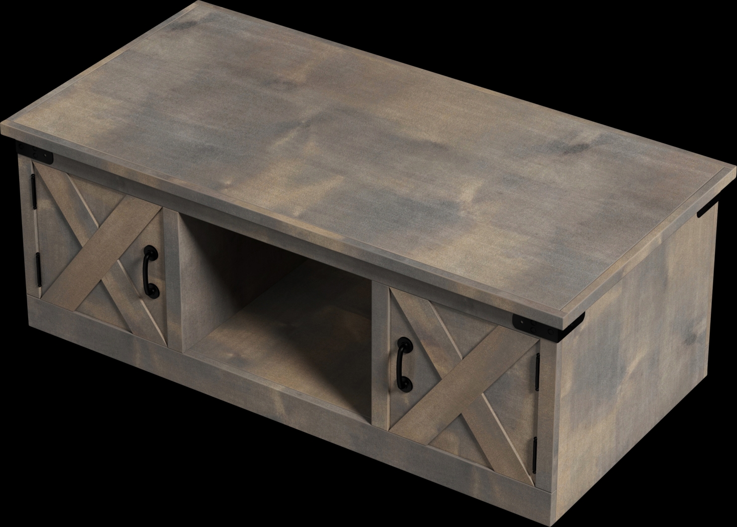 Wapegue Dark Brown Coffee Table - Thumbnail - Image 7