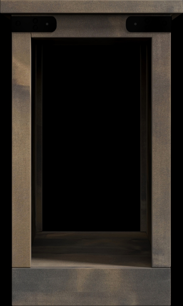 Wapegue Dark Brown Nightstand - Thumbnail - Image 6