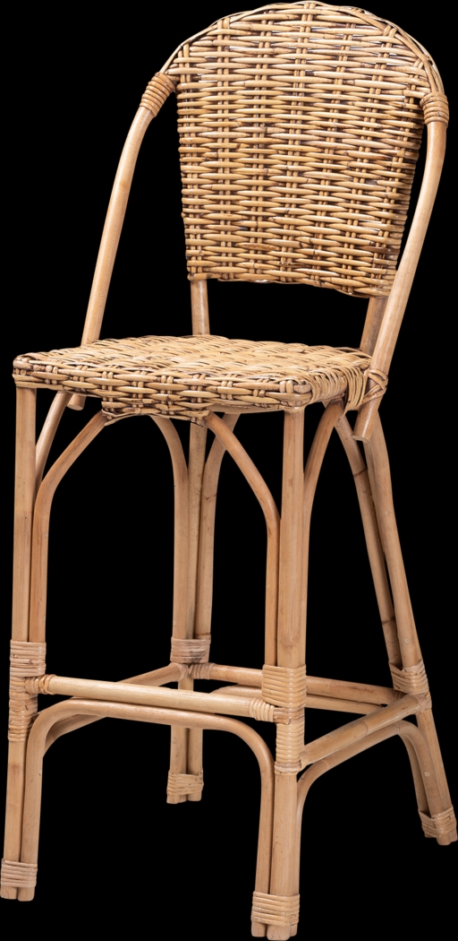 Pacetti Brown Barstool - Thumbnail - Image 1