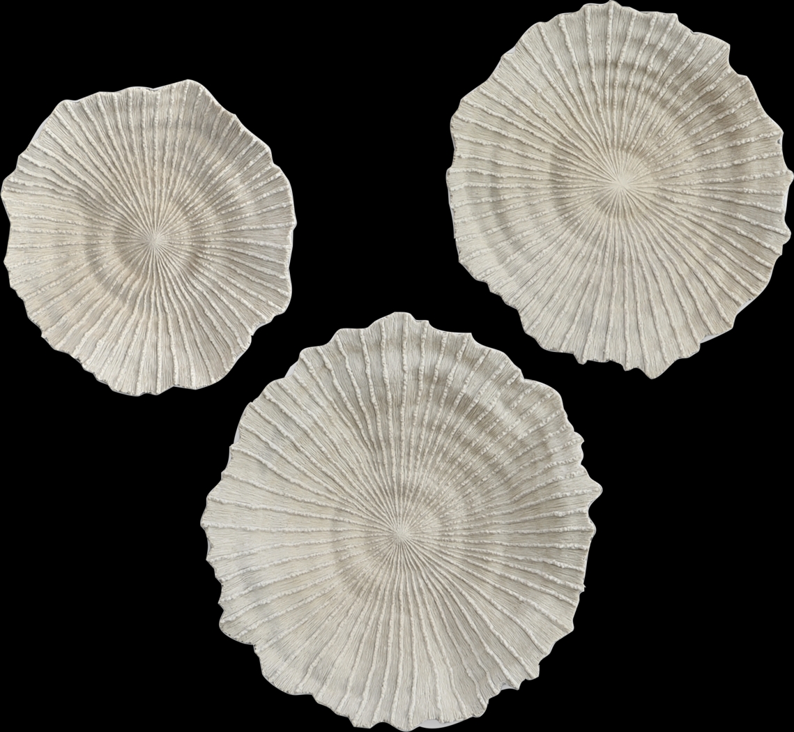 Pacha White Wall Decor, Set of 3 - Thumbnail - Image 5