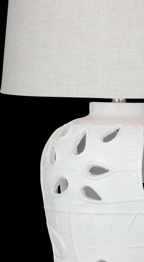 Pacheco Court White Lamp - Thumbnail - Image 2
