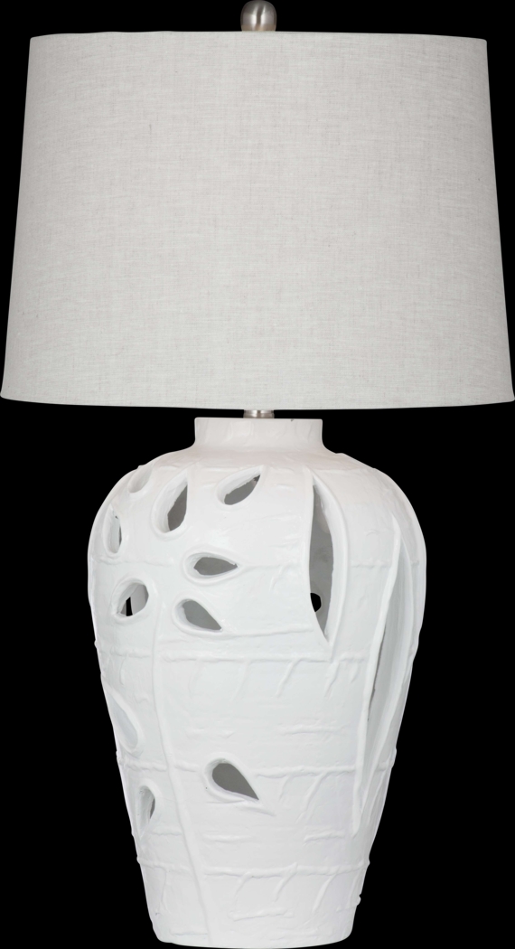 Pacheco Court White Lamp - Thumbnail - Image 1