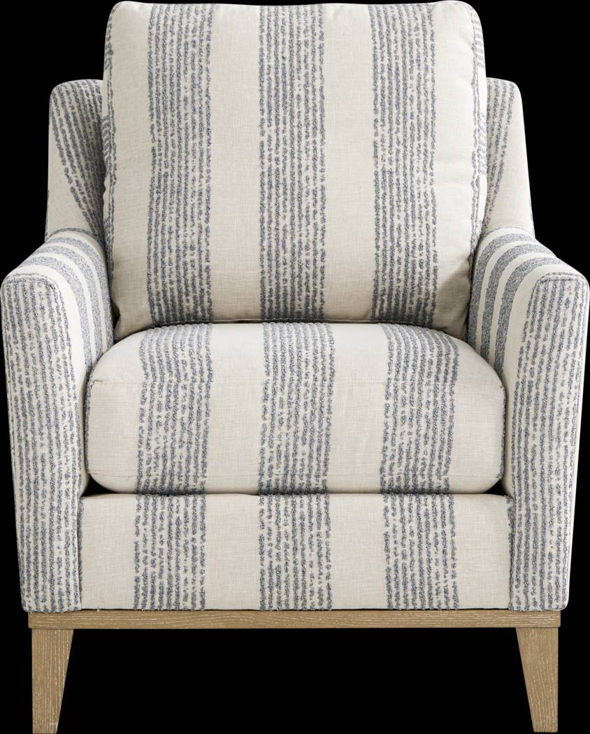 Pacific Grove Blue Accent Chair - Thumbnail - Image 2