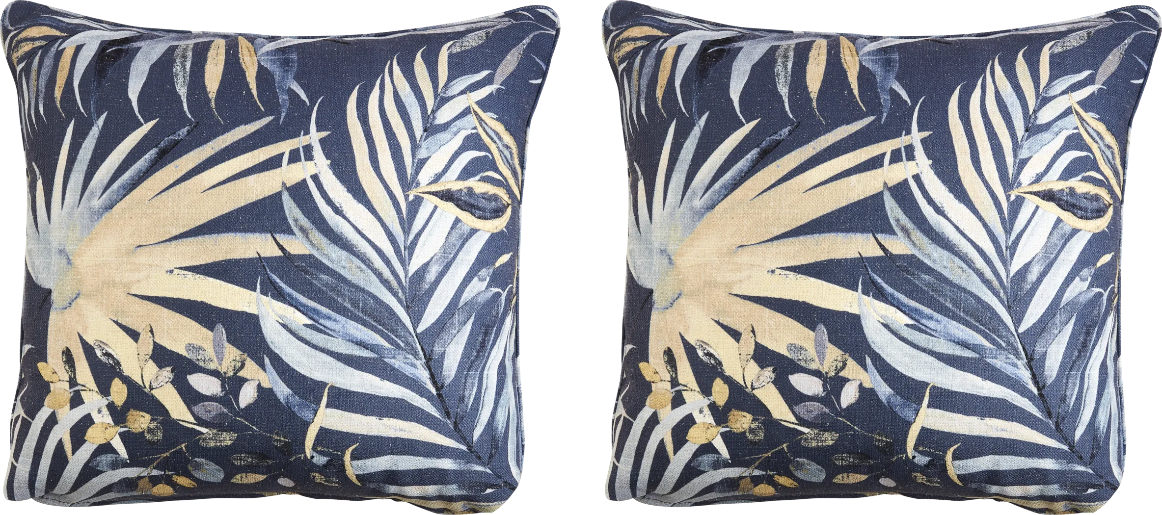 Pacific Grove Indigo Accent Pillows, Set of 2 - Thumbnail - Image 1