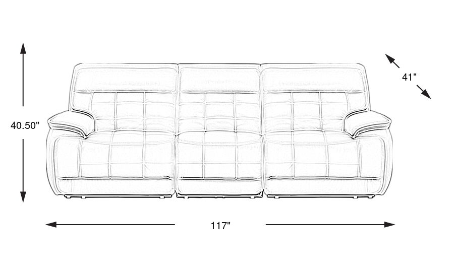Dimension Image. Please refer to the Dimension Tab on this page for dimension details.
