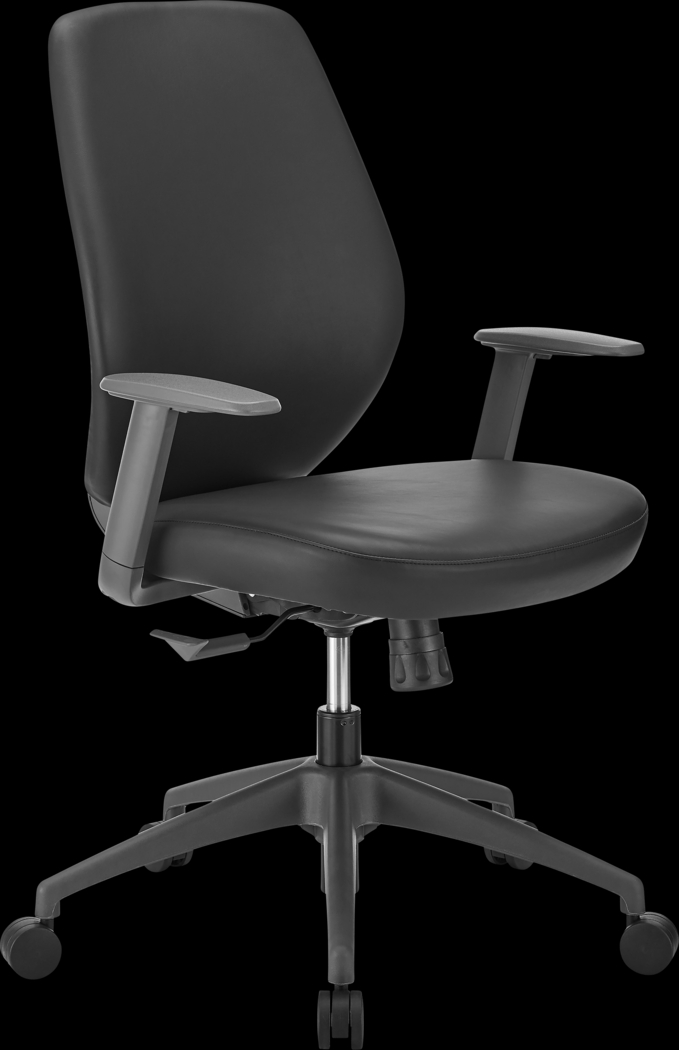 Packsaddle II Black Office Chair - Thumbnail - Image 2