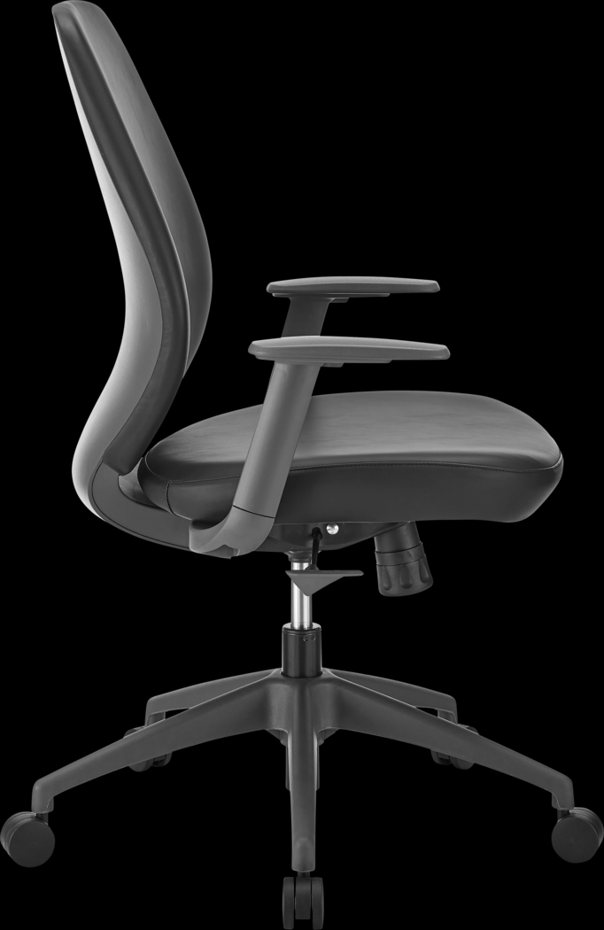 Packsaddle II Black Office Chair - Thumbnail - Image 3