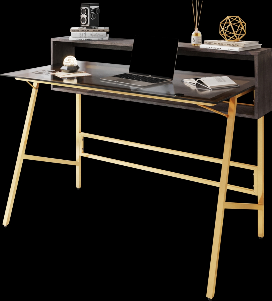 Pacmiota Gold Writing Desk - Thumbnail - Image 1