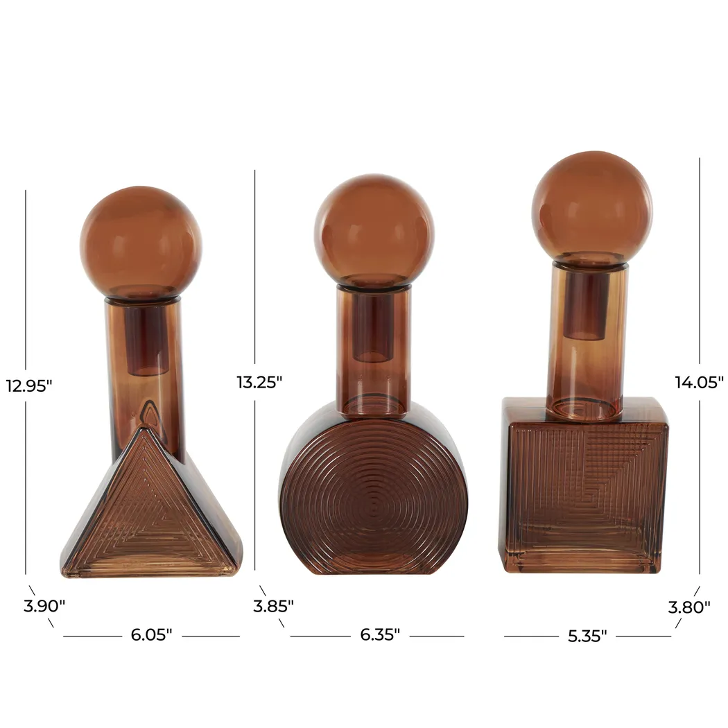 Pacula Brown Jar, Set of 3 - Thumbnail - Image 11
