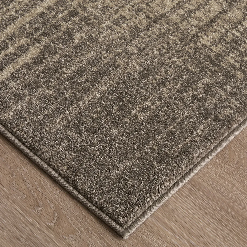 Padalea Taupe 2'6 x 7'3 Runner Rug - Image 7