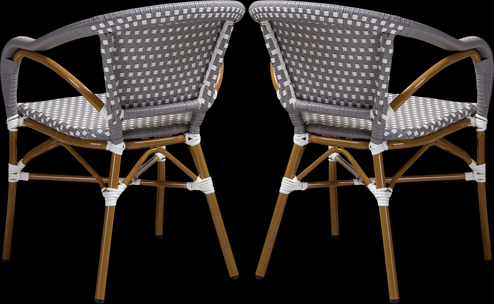 Padazi Gray Dining Chair, Set of 2 - Thumbnail - Image 5