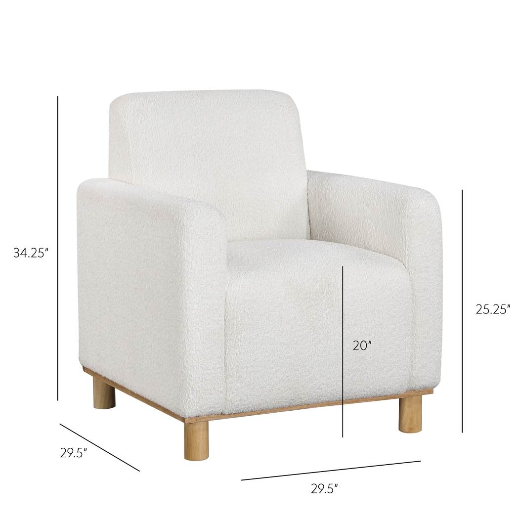 Paenui White Arm Chair - Thumbnail - Image 13