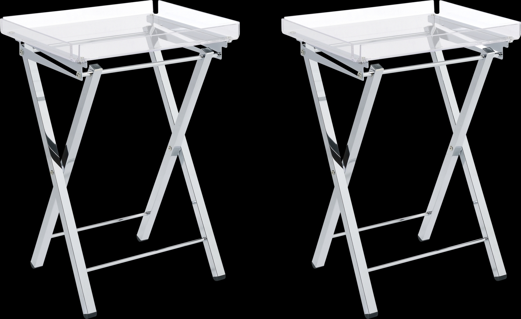 Paeoni Silver End Table, Set of 2 - Thumbnail - Image 1